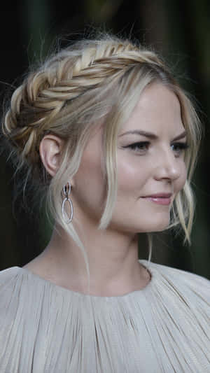 Jennifer Morrison Looking Stunning In A Portrait Photo Wallpaper