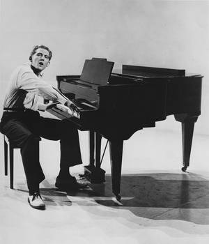 Jerry Lee Lewis White Backdrop Wallpaper