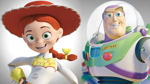 Jessie Toy Story And Buzz Lightyear Wallpaper