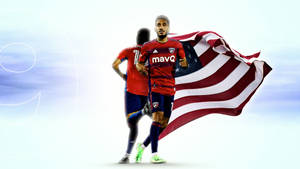 Jesus Ferreira Fc Dallas Us Flag Wallpaper