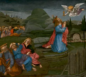 Jesus Praying For Protection And Guidance Wallpaper