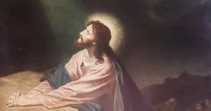 Jesus Praying In Gethsemane Wallpaper