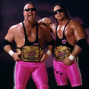 Jim Neidhart Wearing Belts Wallpaper