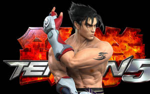 Jin Kazama Tekken 5 Digital Cover Wallpaper