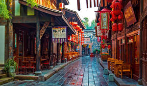 Jinli Street Chengdu Wallpaper