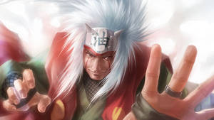 Jiraiya Aesthetic Digital Art Wallpaper