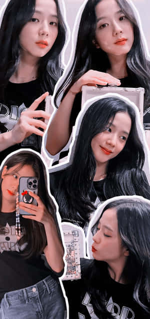 Jisoo Blackpink Collage Wallpaper