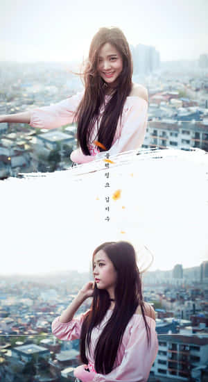 Jisoo Blackpink Morning Natural Beauty Wallpaper