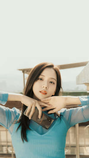 Jisoo Blackpink South Korean Beauty Wallpaper