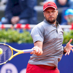 Jo-wilfried Tsonga's Signature Game Face Wallpaper