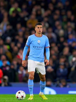 Joao Cancelo With A Ball Wallpaper