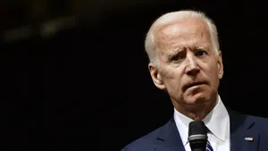 Joe Biden Takes A Stand Wallpaper