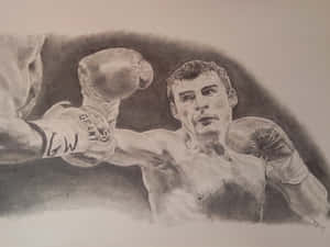 Joe Calzaghe's Sketch Wallpaper
