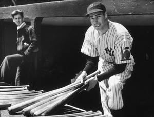 Joe Dimaggio Baseball Bats Wallpaper