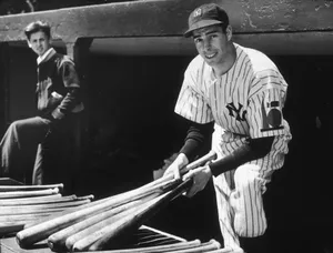 Joe Dimaggio Baseball Bats Wallpaper