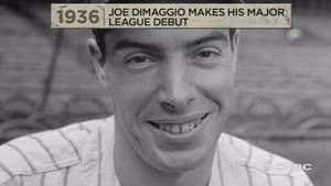 Joe Dimaggio League Debut Wallpaper