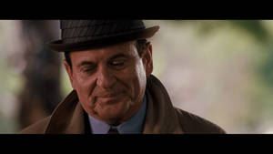 Joe Pesci Looking Down Wallpaper