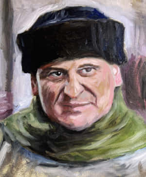 Joe Pesci Portrait Painting Wallpaper