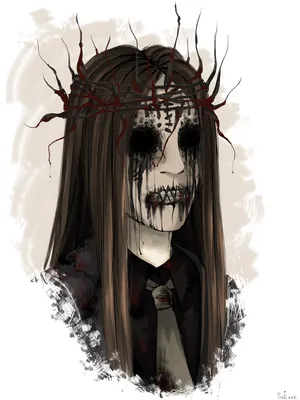 Joey Jordison Digital Portrait Wallpaper