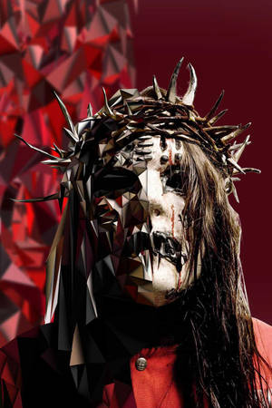 Joey Jordison Geometric Art Wallpaper