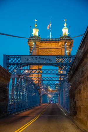 John A. Roebling Bridge Kentucky Wallpaper