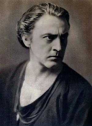 John Barrymore Hamlet Painting Wallpaper