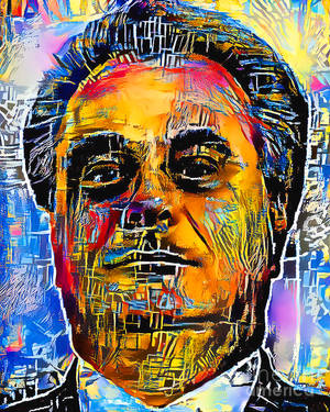 John Gotti Colorful Abstract Wallpaper