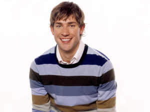 John Krasinski Stars In His Hit Show, The Office. Wallpaper