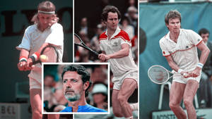 John Mcenroe Jimmy Connors Bjorn Borg Patrick Mourtoglou Wallpaper