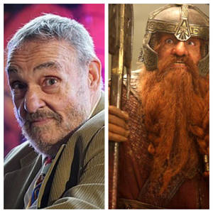 John Rhys Davies Gimli Lord Of The Rings Wallpaper