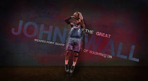 John Wall Grunge Art Wallpaper