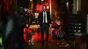 John Wick And His Dog Wallpaper