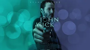 John Wick - Keanu Reeves In Action Wallpaper