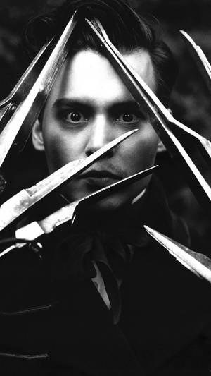 Johnny Depp As Edward Scissorhands Wallpaper