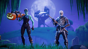 Join In The Cool Fortnite Battle Royale! Wallpaper