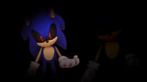 Join In The Fun As Sonic Seeks Out His Friends In The Spooky Forest! Wallpaper