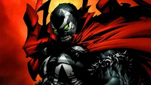 Join Spawn In His Epic Journey Of Redemption Wallpaper