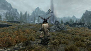 Join The Adventure In Elder Scrolls Skyrim Wallpaper