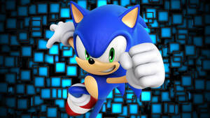 Join The Adventure With Sonic The Hedgehog. Wallpaper