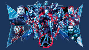 Join The Avengers In Their Fight Against Evil Wallpaper