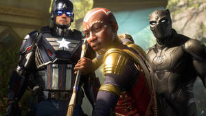 Join The Avengers With Marvel On Xbox Wallpaper