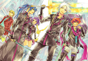 Join The Battle Against Evil With D Gray Man! Wallpaper