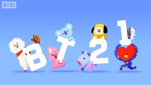Join The Bts Army And Get Your Bt21 4k Wallpaper Now! Wallpaper