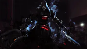 Join The Fray With Reaper, The Ultimate Vigilante! Wallpaper