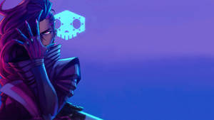 Join The Hacker And Activist Known As Sombra And Join The Fight In The Overwatch Universe. Wallpaper