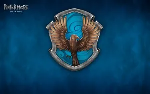 Join The House Of Ravenclaw With Harry Potter Wallpaper