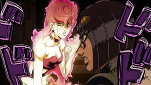 Join The Jojo Bizarre Adventure, Follow The Path Of Diavolo Wallpaper