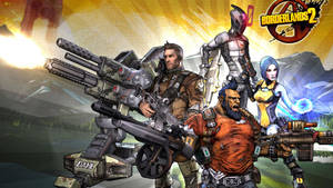 Join The Mayhem With Borderlands Wallpaper