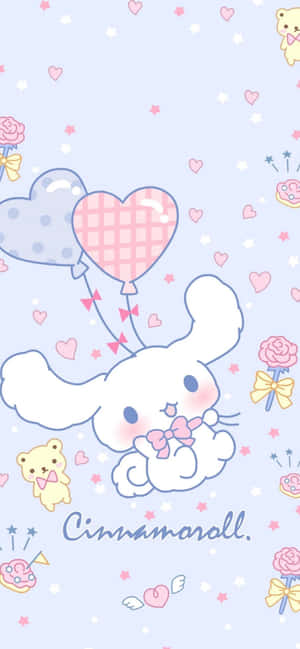 Joining The Fun With Cinnamoroll Sanrio! Wallpaper