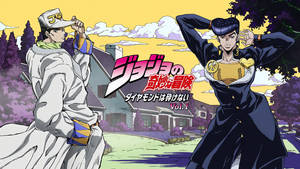 Jojo 4k Jotaro And Josuke Wallpaper